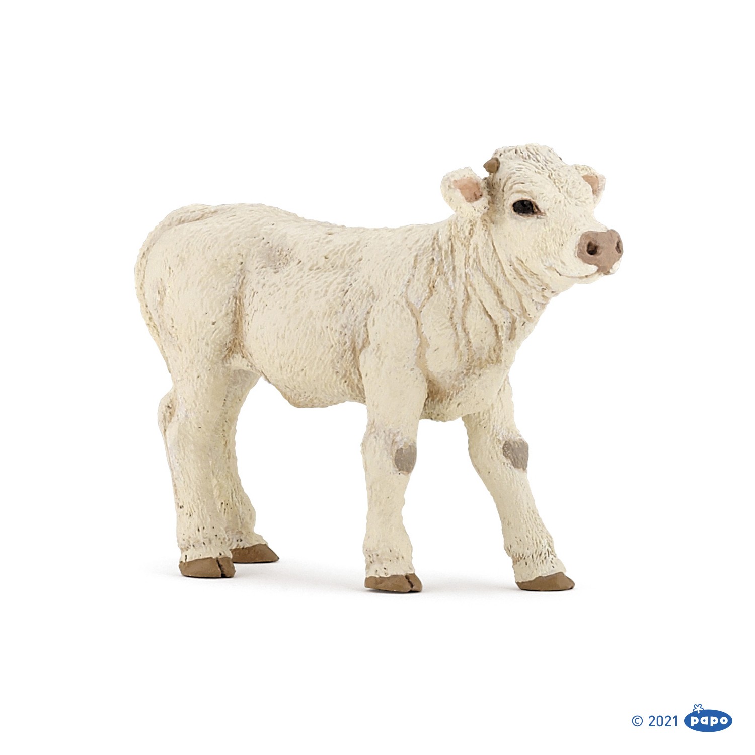 Papo - 51157 - Figurine - Animaux - Veau Charolais